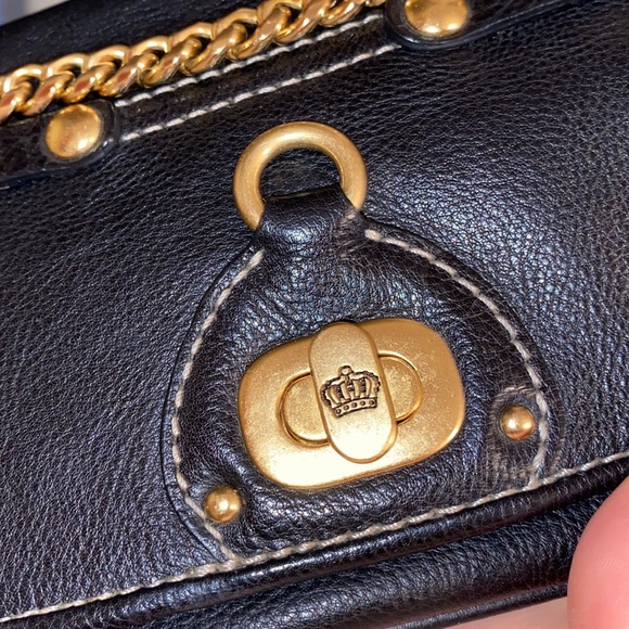 Juicy Couture Leather LARGE WRISTLET MINI BAG - Picture 16 of 16